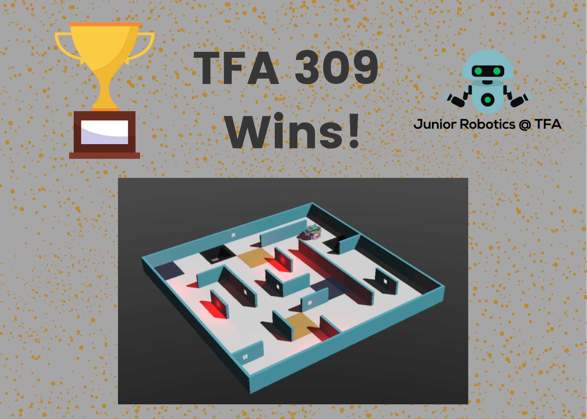 RCJ Rescue Simulation Demonstration Competition Ends with TFA 309 Finishing First