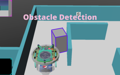 Avoiding obstacles in Webot’s Rescue Simulation