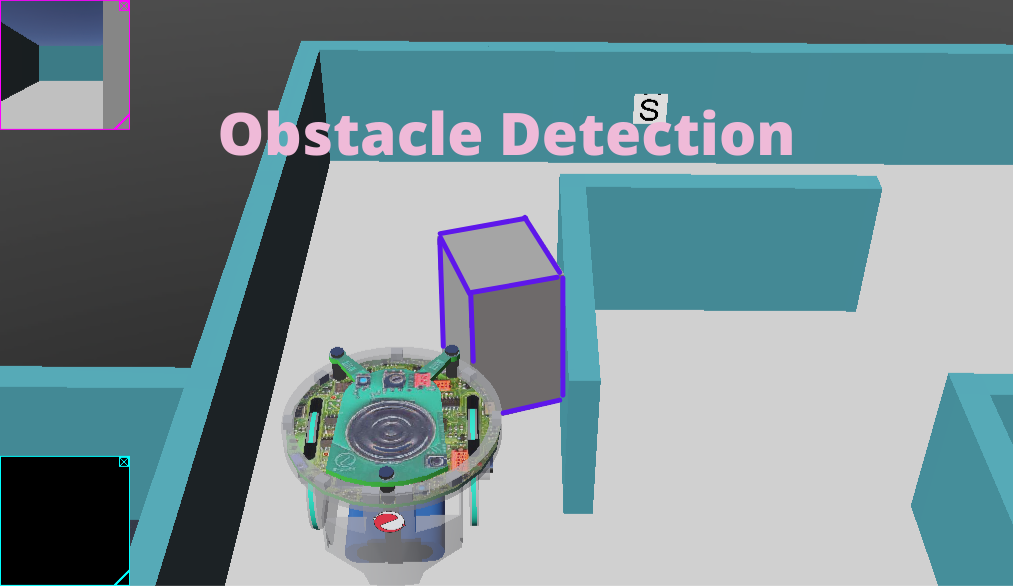 Avoiding obstacles in Webot’s Rescue Simulation